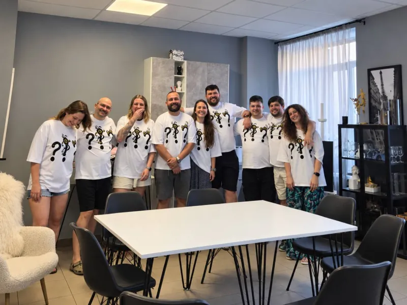 The OUDIT team together in the office